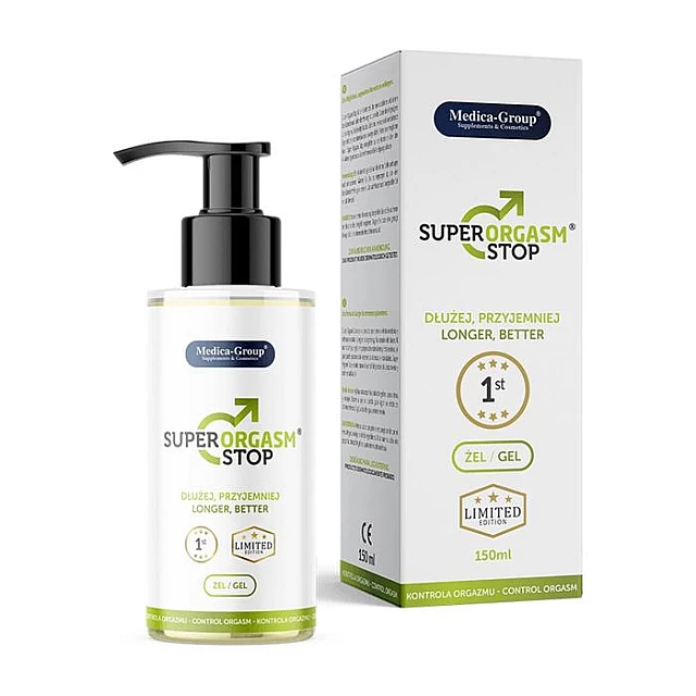 Super Orgasm Stop gel za sprečavanje prerane ejakulacije 5905669259170 | KOZMO | MEDICA GROUP Super Orgasm Stop gel za sprečavanje prerane ejakulacije 5905669259170 | KOZMO | MEDICA GROUP