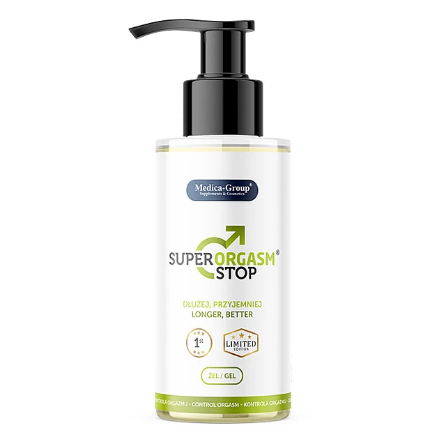 Super Orgasm Stop gel za sprečavanje prerane ejakulacije 5905669259170 | KOZMO | MEDICA GROUP Super Orgasm Stop gel za sprečavanje prerane ejakulacije 5905669259170 | KOZMO | MEDICA GROUP