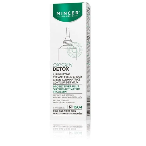 MINCER PHARMA OXIGEN DETOX N° 1504 - Krema za posvetljenje predela oko očiju i očnog kapka 15ml 