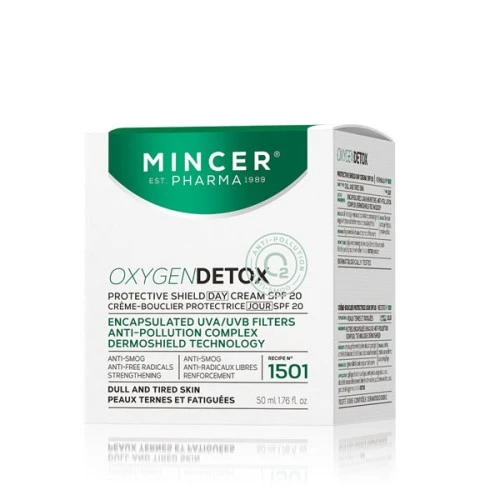 MINCER PHARMA OXIGEN DETOX N° 1501 - Zaštitna dnevna SPF 20 krema 50ml