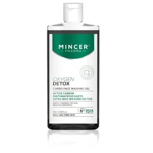 MINCER PHARMA OXIGEN DETOX N° 1511 - Carbo gel za čišćenje lica 250ml