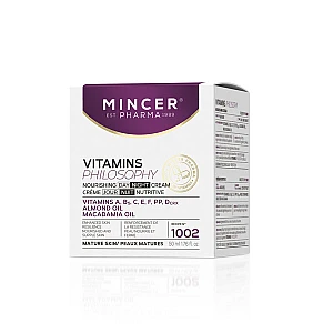 MINCER PHARMA VITAMINS PHILOSOPHY N° 1002 - Hranljiva dnevna i noćna krema za lice 50ml