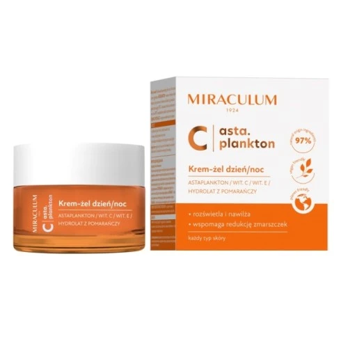 Gel - krema za lice za dan i noć sa vitaminom C Miracle Asta.plankton C 50 ml