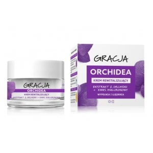Dnevna revitalizirajuća krema  za suvu kožu lica sa ekstraktom orhideje i hijaluronske kiseline 50 ml GRACJA