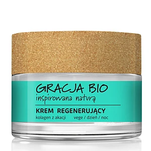 Regenerišuća dnevna i noćna krema za lice sa bagremovim kolagenom GRACJA BIO
