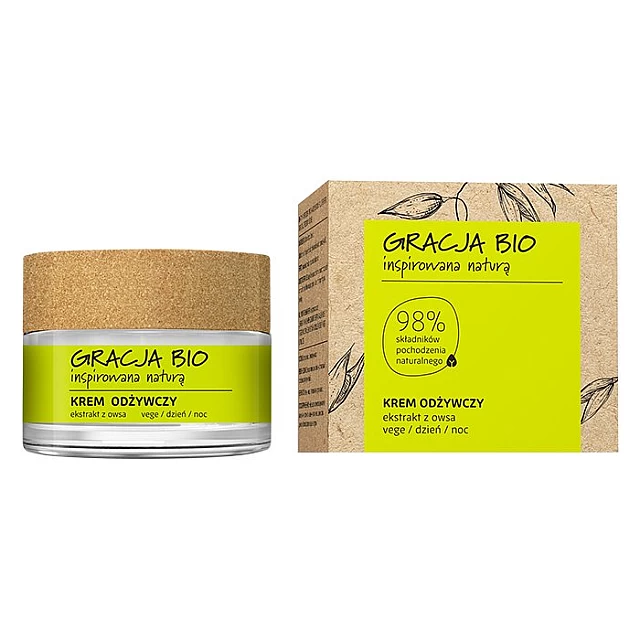 Hidratantna krema za lice Bio 98% Vegan 50ml | GRACJA | MIRACULUM | Kozmo Hidratantna krema za lice Bio 98 Vegan 50ml | GRACJA | MIRACULUM | Kozmo