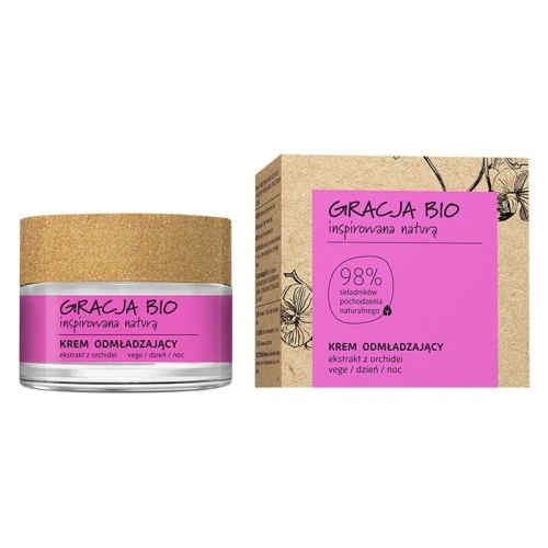 Krema za lice sa efektom podmladjivanja Bio 98%  Vegan 50 ml GRACJA