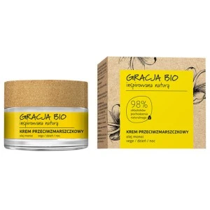 Krema za lice za zrelu kožu sa antiage efektom Bio 98%  GRACJA Vegan 50ml