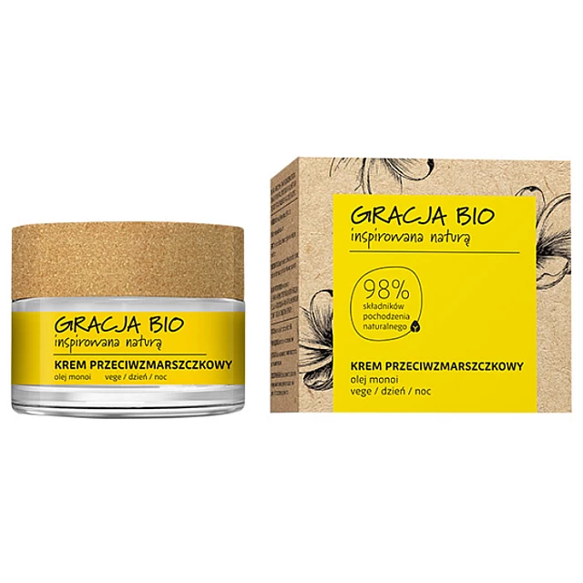 Krema za lice za zrelu kožu sa antiage efektom Bio 98% | GRACJA Vegan 50ml | MIRACULUM | Kozmo Krema za lice za zrelu kožu sa antiage efektom Bio 98% GRACJA Vegan 50ml | MIRACULUM | Kozmo