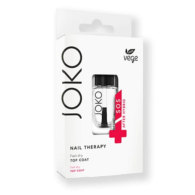Višenamenski završni sjaj  UV Hybrid Top Coat JOKO 100% Vegan 11ml | MIRACULUM | Kozmo