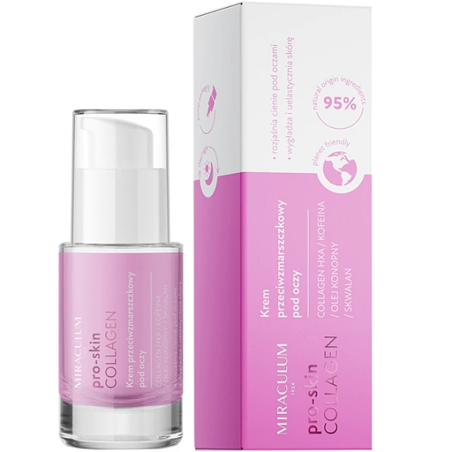 Krema za podočnjake i bore oko očiju 15ml - Collagen pro-age | MIRACULUM | Kozmo
