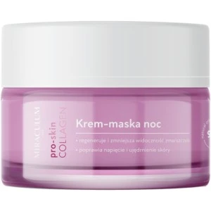 Noćna krema - maska za lice protiv bora sa dodatkom kolagena 50ml - Collagen pro-age