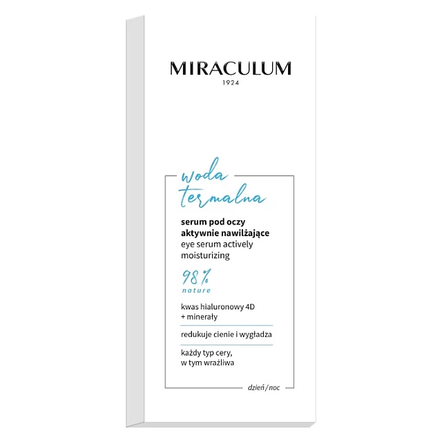 Hidratantni serum za predeo oko očiju na bazi termalne vode MIRACULUM 100% Vegan 20ml | Kozmo Hidratantni serum za predeo oko očiju na bazi termalne vode MIRACULUM 100% Vegan 20ml | Kozmo