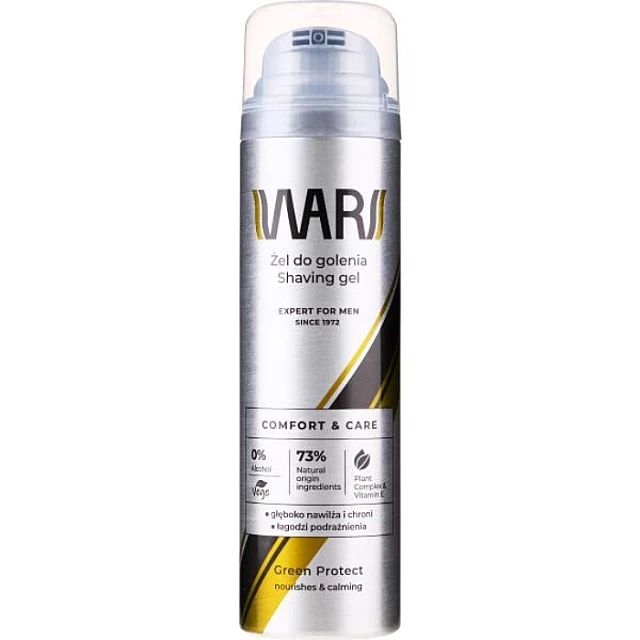 Gel za brijanje WARS EXPERT kompleks Vitamina E 200ml | MIRACULUM | Kozmo Gel za brijanje WARS EXPERT kompleks Vitamina E 200ml | MIRACULUM | Kozmo