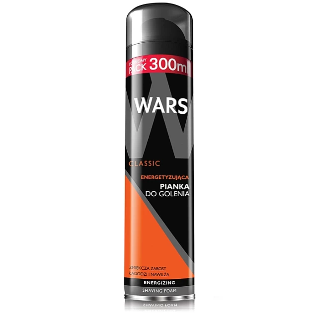 Pena za brijanje WARS 300 ml | MIRACULUM | Kozmo Pena za brijanje WARS 300 ml | MIRACULUM | Kozmo