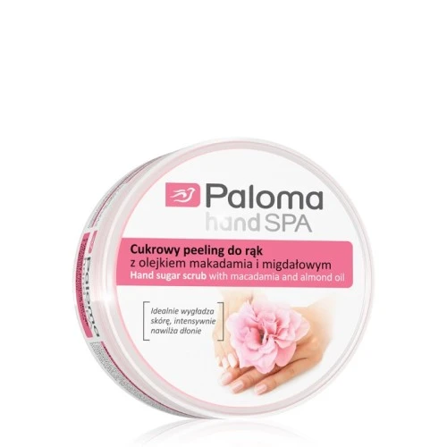 Šećerni piling za ruke sa aktivnim sastojcima makdamije i bademovog ulja 125ml PALOMA