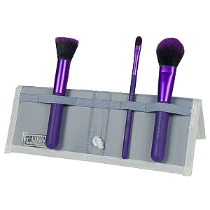 Set četkica za šminkanje MODA savršen ten - ljubičasti