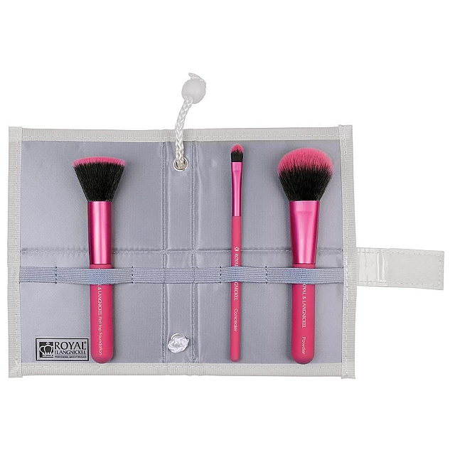 Set četkica za šminkanje savršen ten - pink | MODA | Kozmo Set četkica za šminkanje savršen ten - pink | MODA | Kozmo