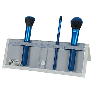 Set četkica za šminkanje MODA savršen ten - plavi