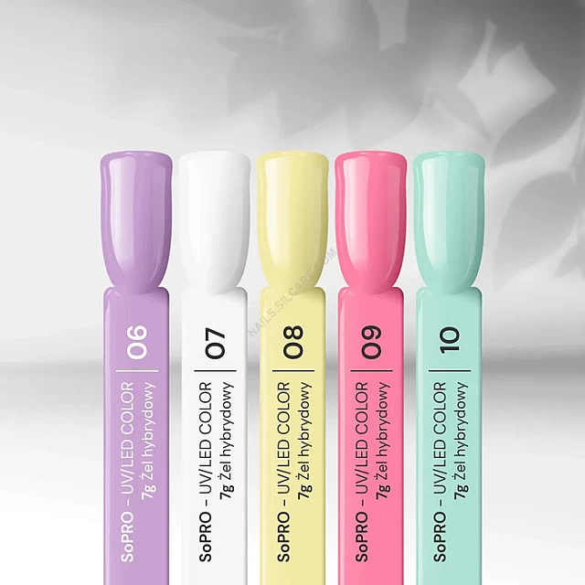 SoPro Rich Color Hybrid Gel Trajni gel lak za nokte UV/LED - 010 5902560547016| SILCARE | KOZMO