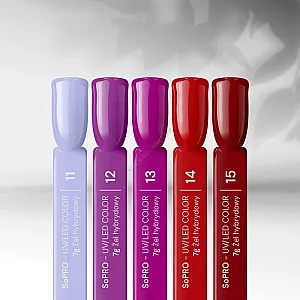 SoPro Rich Color Hybrid Gel Trajni gel lak za nokte UV/LED - 015 7g