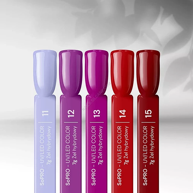 SoPro Rich Color Hybrid Gel Trajni gel lak za nokte UV/LED - 015 5902560547061| SILCARE | KOZMO