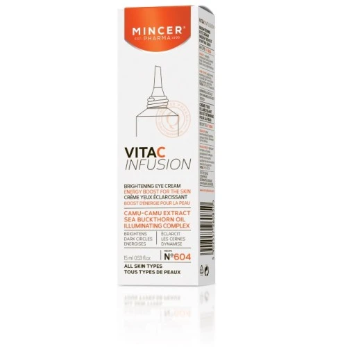 MINCER PHARMA VITA C INFUSION N° 604 - Krema za izbeljivanje predela oko očiju 15ml