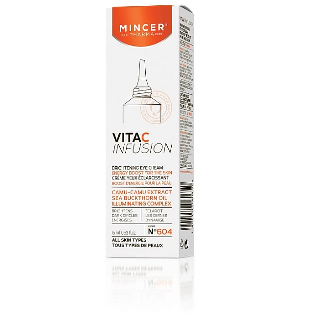 MINCER PHARMA VITA C INFUSION N° 604 - Krema za izbeljivanje predela oko očiju 15ml