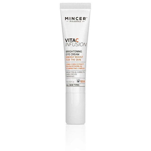 MINCER PHARMA VITA C INFUSION N° 604 - Krema za izbeljivanje predela oko očiju 15ml