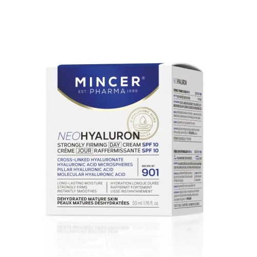 MINCER PHARMA NEOHIALURON N901 - Dnevna krema za visoko zatezanje (lifting) 50ml