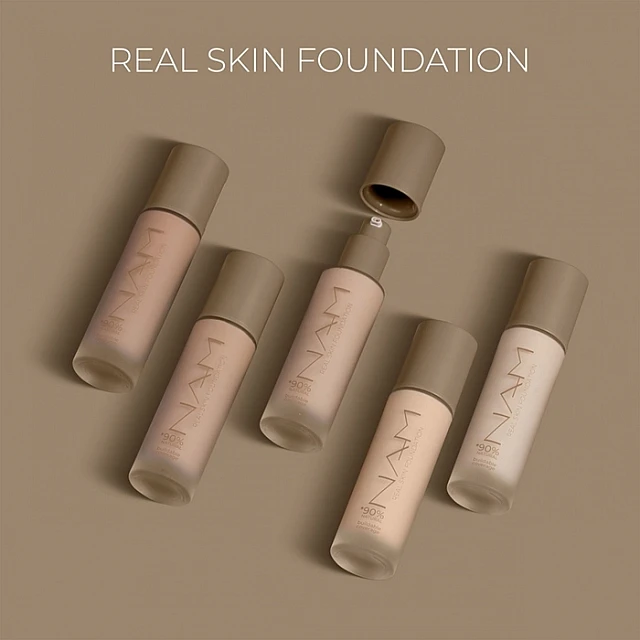 Tečni puder za lice Real Skin Nam | Kozmo - 5901801681472