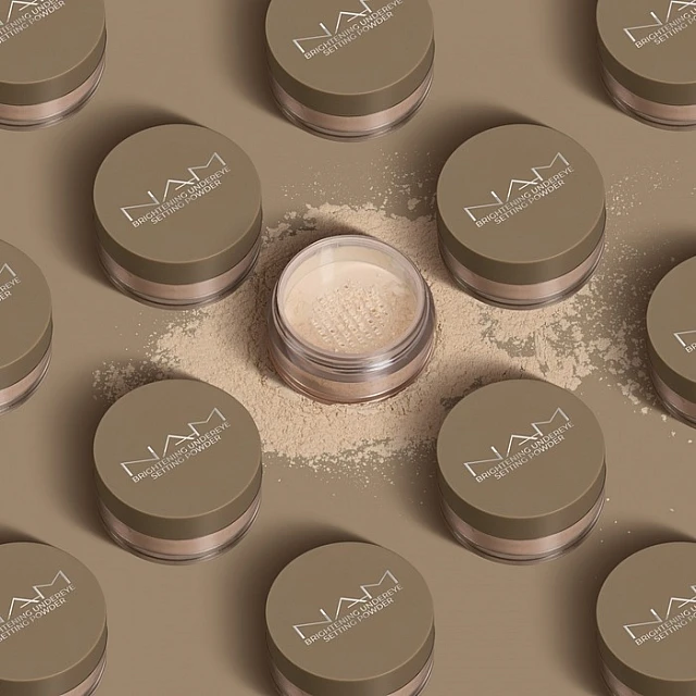 Puder za setovanje šminke ispod očiju Brightening Nam | Kozmo - 5901801681618