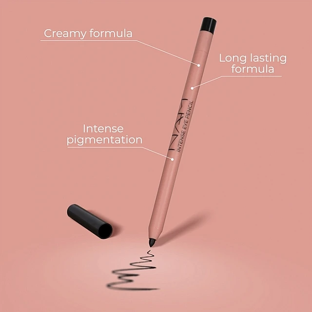 Crna olovka za oči Intense Eye Pencil Nam | Kozmo - 5905309904651