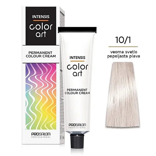 Farba za kosu COLORART - 10/1 Veoma svetlo pepeljasta plava 100g