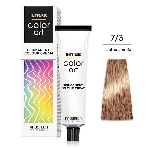 Farba za kosu COLORART - Zlatno plava 7/3 100g