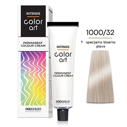 Farba za kosu COLORART - Specijalno biserno plava 1000/32 100g