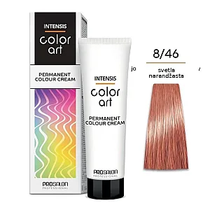 Farba za kosu COLORART - Svetla Narandžasta 8/46 100g