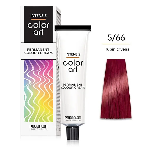 Farba za kosu COLORART - Rubin crvena 5/66 100g