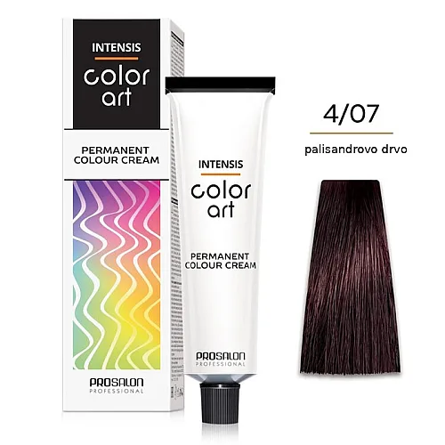 Farba za kosu COLORART - Palisandrovo drvo 4/07 100g