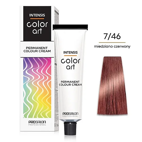 Farba za kosu COLORART - Crveno bakarna 7/46 100g
