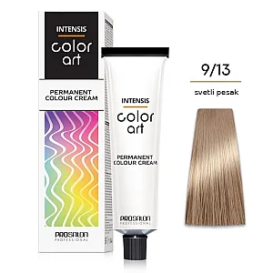 Farba za kosu COLORART - Bež svetlo plava 9/13 100g