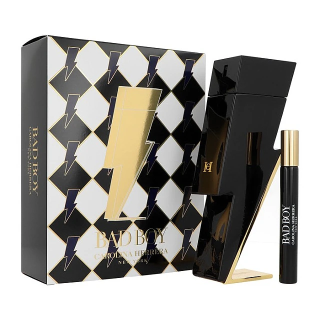 Set Carolina Herrera Bad Boy Muški Parfem Edt 100ml + Edt 10ml – 8411061028896 – Kozmo
