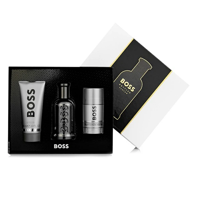 Set Hugo Boss Bottled Muški Parfem Edt 100ml + Deodorant + Gel za Tuširanje – 3616304957628 – Kozmo