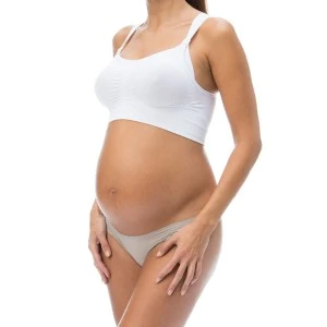 Bešavni grudnjak za dojilje sa zakačkama i širokim bretelama