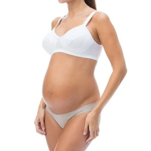 Pamučni grudnjak za dojilje sa zakačkama i podesivim bretelama