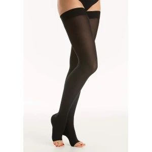 MEDICALE COTTON CLASS 1-AGH-Nadkolena čarapa sa silikonskom trakom (15-21 mmHg-Ccl I) - otvoreni prsti