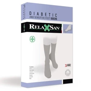 DIABETIC X-STATIC Kratke čarape za dijabetičare sa srebrnim nitima