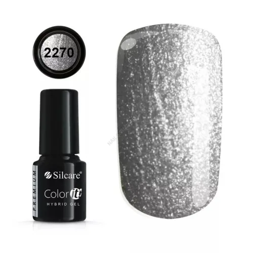 Color IT Premium Silver Trajni gel lak za nokte UV/LED - 2270 6g 