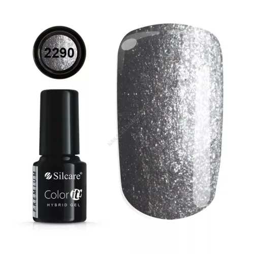 Color IT Premium Silver Trajni gel lak za nokte UV/LED - 2290 6g 