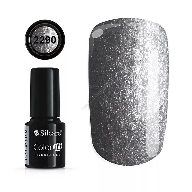 Color IT Premium Silver Trajni gel lak za nokte UV/LED 5902560516371 | SILCARE | KOZMO Color IT Premium Silver Trajni gel lak za nokte UV/LED 5902560516371 | SILCARE | KOZMO